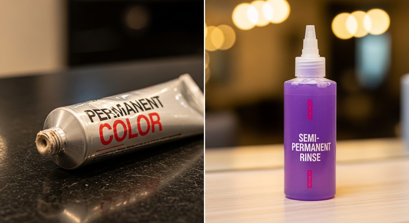 Coloration permanente vs semi-permanente : le guide